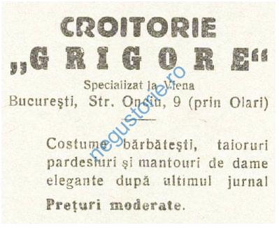 Grigore - Croitorie