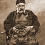 Negustor armean, în costum oriental – desen de Zuber (1867-1918)