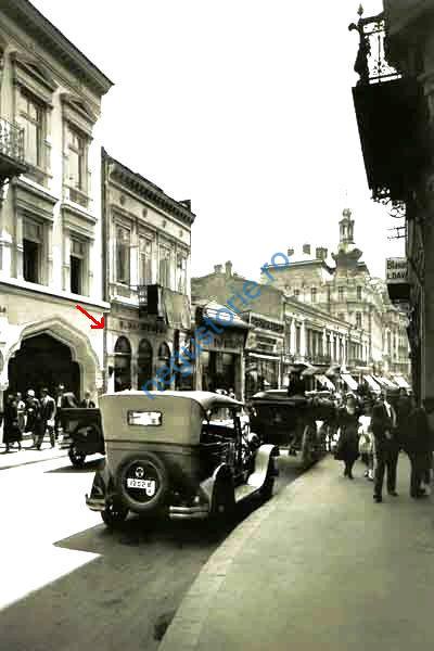 Calea Victoriei hanul kretulescu 1935