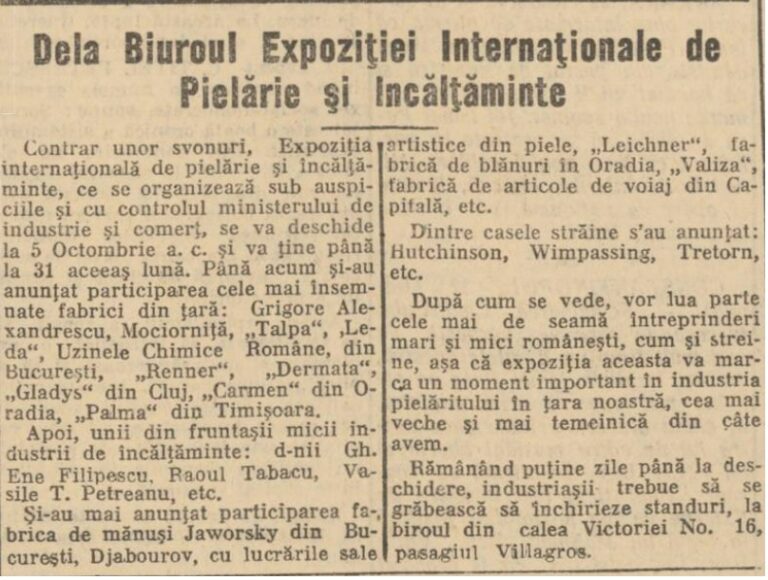 Dimineata sept 1930