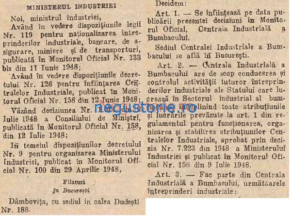 Filatura Dambovita