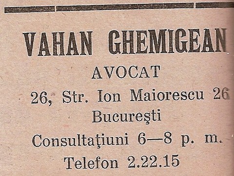 Vahan Ghemigean 1939
