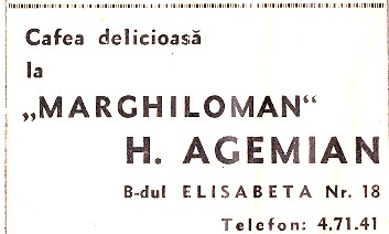 Agemian - Marghiloman - 1940